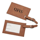 Leatherette Luggage Tag, Caramel 2.75" X 4.375" by creativegiftsdirect