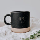Personalized Ceramic Dad Coffee Mug, Customized Mugs with Name & Logo for Family, Men Women, Engraved 12 Oz Tea Cup for Travel, Microwave Dishwasher, Unique Design Bithday Gifts for Teacher by TinyTreasures Baby Boutique