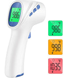 Forehead Thermometer for Adults and Kids, Digital Baby Thermometer with Fever Alarm, Fast Accurate Results, Home Medical & Nurse Essentials by TinyTreasures Baby Boutique