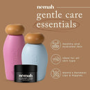 Nemah Gentle Care Essentials Kit, Includes Calming Baby Lotion, Soothing 2-in-1 Baby Shampoo & Wash, and Renewing Nipple + Lip Balm, Pregnancy Must Haves Virtual Bundle by TinyTreasures Baby Boutique