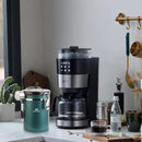 Coffee Canister Airtight Storage Container Stainless Steel Air Tight Coffee Jar with Scoop, Date Tracker CO2 Release Valve for Dry Food, Beans, Ground, Tea, Flour, Cereal and Sugar (Green) by CozyNest Decor