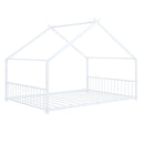 Metal House Bed