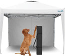 Quictent 10x10 Pop Up Canopy Tent, Instant Setup Gazebo for 1 Person, Portable & Compact, Waterproof & UV Protection, Ideal for Camping, Beach, Parties, and Outdoor Events