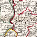 Vintage Map of Ireland 1714