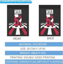Canada Never 51st State Garden Flags 12x18 Double Sided Funny Banner for Home Garden Patio and Yard by GreenHaven Gardens