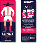 Slingz - The Quick and Hilariously Spicy Categories Card Game | 2-7 Players | for Adults, College Students, Game Nights, Parties and More | by The Darker Side Games by TinyTreasures Baby Boutique