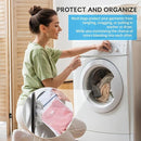 Mesh Laundry Bags for Delicates,with Upgrade the hanging ring,mesh laundry bags for washing machine12 x 16 Inches (1 Medium) by TinyTreasures Baby Boutique