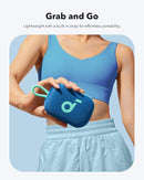 soundcore Select 4 Go Bluetooth Shower Speaker by Anker, IP67 Waterproof/Dustproof, Portable Wireless Speaker, 20H Playtime, Floatable, Powerful Sound, Electronics for Outdoors/Home/Office/Travel-Blue by TinyTreasures Baby Boutique