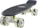 Skateboards Complete 22 Inch Mini Cruiser Retro Skateboard for Kids Boys Youths Beginners by TinyTreasures Baby Boutique