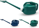 Watering Can for Indoor & Outdoor Plants, Plant Watering Can with Stainless Steel Shower Head, 1 Gallon Plastic Water Can for Garden, Flowers, Vegetable, Greenhouse (AlpineGreen) by GreenHaven Gardens