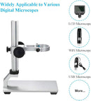 Aluminum Alloy Microscope Stand Holder for USB Digital Microscope, Cainda Stable Metal Stand Bracket with Portable Carrying Case, Support Adjusted Up and Down Easy to Focus by TinyTreasures Baby Boutique