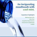 Eco-Dent Alcohol-Free Mouthwash, Mint - Ultimate Essential MouthCare, Oral Care Mouth Wash for Adults, Baking Soda Mouth Rinse with CoQ10/Herbs/Essential Oils, 8 Fl Oz (Pack of 2) by CozyNest Decor