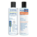 Eczema Shampoo & Conditioner (Combo Pack) - Flare Control Scalp & flake Relief Therapy that Protects, Moisturizes, and Repairs Skin by DermaSolve - Kids & Adults - Steroid Free by TinyTreasures Baby Boutique