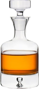 Ravenscroft Crystal | Elegant European-Made Hand-Blown Taylor Decanter w/Stopper | 100% Lead-Free Crystalline | 35 FL Oz | Gift-Boxed by CozyNest Decor