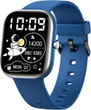 Smart Watch for Kids Fitness Tracker No Phone/APP Needed,19 Sport Mode,1.5" DIY Dial,IP68 Waterproof,Sleep Monitor,Pedometers,Heart Rate,Great Birthday Gift for Boys Girls Teens 6-14 Year Olds (Blue) by TinyTreasures Baby Boutique