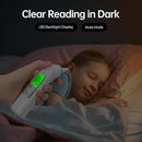 Ear Thermometer, Highly Accurate Ear Thermometer for Kids, Adults and Babies, 30 Memory Recall, 1s Result and 3-Color Fever Alert, with 24 Disposable Probe Covers, Gray by TinyTreasures Baby Boutique