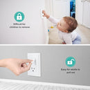 Outlet Covers Babepai 38-Pack White Baby Proof Electrical Protector Safety Improved Baby Safety Plug Covers by TinyTreasures Baby Boutique