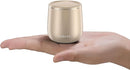 INSMY Small Bluetooth Speaker, Waterproof Mini Portable Wireless Speaker, Punchy Bass Rich Audio Stereo Pairing, Handheld Pocket Size,Built in Mic for Hiking Biking Gift Laptop Tablet (Gold) by TinyTreasures Baby Boutique