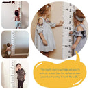 Growth Chart Wall Hanging, Portable Kids Wall Ruler Removable Height Measure Chart for Boys Girls Growth Ruler from Baby to Adult for Child's Room Decoration 79''7.9'' by TinyTreasures Baby Boutique