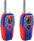 eKids Spiderman Toy Walkie Talkies for Kids, Light-Up Indoor and Outdoor Toys for Kids and Fans of Spiderman Toys by TinyTreasures Baby Boutique