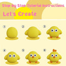 Air Dry Clay Kit for Kids, Modeling Magic Clay for Kids, Ultra Light & Soft, 12 Boxes DIY Animals Model with Step by Step Tutorial and 5 Sculpting Tools, Creative Art Crafts Toys Gifts for Girls Boys by TinyTreasures Baby Boutique
