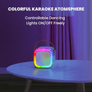 IROO Mini Karaoke Machine for Kids, 2025 TOP Toys Birthday Gifts Ideas for Girls Ages 4, 5, 6, 7, 8, 9, 10, 12+ Years Old, Portable MP3 Player with 2 Wireless Mics for Party by TinyTreasures Baby Boutique