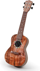 Raimy Kids Guitar Ukulele - 21in Ukulele Guitar Toys for Kids Ages 3 4 5 6 7+ Year Old Boys Girls Simulated Sound Quality Music Instruments Learning Education (Brown) by TinyTreasures Baby Boutique