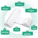 Baby Side Sleeper Weddge Adjustable Soft and Breathable Pillow,Gray-1Box by TinyTreasures Baby Boutique