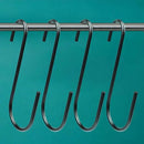 Vindar 4 Pack 6 Inches Bird Feeders Hooks Extra Large S Shape Hooks Heavy Duty S Shape Hook for Hanging Wind Chimes, Garden Ornaments, Gardening Tools, Bird House, Lanterns, Kitchenware by GreenHaven Gardens