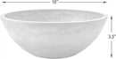 PSW Pot M25C Collection Shallow Garden Bowl Low Planter for Succulents, Bonsai, Fairy Gardens, Herbs, 10-inch, Chocolate by GreenHaven Gardens