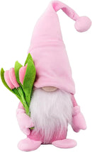Gnome Plush Decorations Gift,15 inch Gnomes Decorations for Home,Fall Gnomes Plush Table Decoration Gnome Gifts for Women Swedish Tomte Nisse Doll Tabletop Scandinavian Elf Plushie,Pink by CozyNest Decor