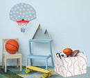 HIYAGON Rectangular Baseball Basket Kids Baby Nursery Storage Basket for Boys Baseball Room Decor Cute Toy Storage Organizer Bins Bedroom(Baseballs) by TinyTreasures Baby Boutique