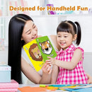26 PCS Alphabet ABC Flash Cards with Animal Masks, Alphabet mask Cards, Giant Letter ABC Animal Faces Flash Learning Flashcards, Interactive Education Games, Learn Letters (Multicolor, 3Pcs) by TinyTreasures Baby Boutique