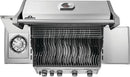 Napoleon Rogue 525 Propane Gas Grill with Range Side Burner, Stainless Steel, Durable 5-Burner Grilling Experience