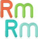 ERKOON Sensory Chew Toys for Autistic Children, 4 Pack Silicone Chewy Tube Oral Motor Tools for Sensory Kids with Autism, Biting, ADHD, SPD, Chewies with Special Needs, Teething Sticks Toys by TinyTreasures Baby Boutique