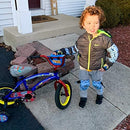 Soft-Style Kids Knee and Elbow Pads with Bike Gloves, Flexible Impact-Resistant Gear for Ages 2-11, Designed for Balance Bikes, Roller-Skating, and Skateboarding by TinyTreasures Baby Boutique