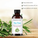 Majestic Pure Tea Tree Essential Oil with Glass Dropper - 1 Fl Oz - 100% Pure and Natural Tea Tree Oil - Premium Grade Essential Oils for Diffuser, Aromatherapy, Soap and Candle Making by CozyNest Decor