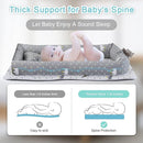 Lounger for Newborn, Newborn Lounger for 0-24 Months, Breathable & Portable Infant Nest - Soft Infant Floor Seat Cover for Travel (Cloud) by TinyTreasures Baby Boutique