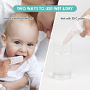 dearlomum Toddler Baby Dry Wipes, Newborn Tongue Cleaner, 60PCS Disposable Infant Wipes Clean Mouth,Gauze Gum Cleaner Toothbrush Baby Oral Cleaning Stick Dental Care for 0-36 Month by TinyTreasures Baby Boutique