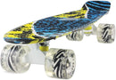 Skateboards Complete 22 Inch Mini Cruiser Retro Skateboard for Kids Boys Youths Beginners by TinyTreasures Baby Boutique
