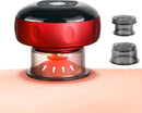 TISSCARE 5-in-1 Electric Cupping Massager Kit – 12-Level Temperature & Suction Control for Muscle Relaxation, Includes 2 Replaceable Cups by CozyNest Decor