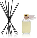 LOVSPA Reed Diffuser Set, Warm Vanilla Sugar Scented Oil Diffuser with Sticks, Home Fragrance Accessories for Bathroom Shelf Decor, Aroma Diffusers for Home or Office Fall Decor, USA Made by CozyNest Decor
