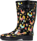 Western Chief Women's Tall Waterproof Rain Boot Outdoor Garden Shoes by GreenHaven Gardens