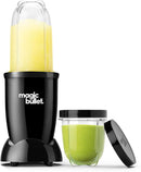 Magic Bullet® Blender Set, 7-Piece Set, 250W Blender and Food Processor, 2 Blending Cups, Cross Blade, Compact Design, Smoothies, Sauces, Silver, MBR-0701AK by TinyTreasures Baby Boutique