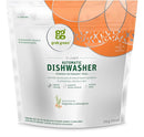 Grab Green Automatic Dishwashing Detergent Pods, 12 Count, Tangerine Lemongrass Scent, Plant and Mineral Based, Superior Cleaning, Powerful Grease Removal, Brilliant Shine by TinyTreasures Baby Boutique