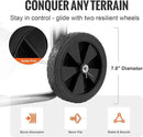 VEVOR Hose Reel Cart, Hold Up to 200 ft of 5/8 in Hose (Hose Not Included), Garden Water Hose Carts Mobile Tools with Wheels, Heavy Duty Powder-Coated Steel Outdoor Planting for Garden, Yard, Lawn by GreenHaven Gardens