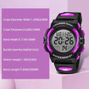 Kids Watch,Boys Watch for 3-15 Year Old Boys,Digital Sport Outdoor Multifunctional Chronograph LED 50 M Waterproof Alarm Calendar Analog Watch for Children with Silicone Band,Kids Gift by TinyTreasures Baby Boutique