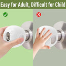 Child Safety Door Knob Covers Reusable Baby Proof Door Knob Locks Baby Proof Door Handle Protector for Kids Universal Fit Easy Grip Lockable Design No Tools Needed (10 Pcs) by TinyTreasures Baby Boutique