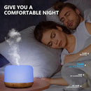Oil Diffuser, 500ml Essential Oil Diffusers with 2 Mist Mode 4 Timers＆7 Ambient Light Waterless Auto Off, Diffusers Large Room Home Office by CozyNest Decor