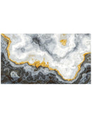 Gray and Gold Marble Stone Quartz Mural Wall Sticker